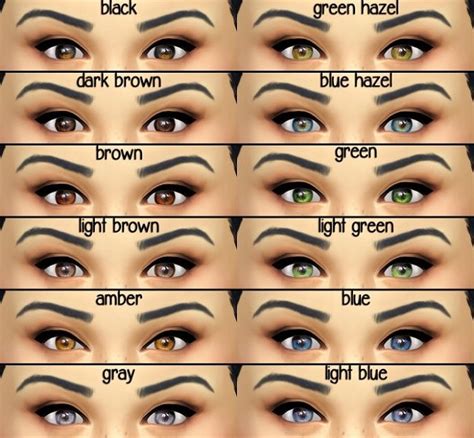 Sims 4 Eye Default Replacements Tandem Eyes Default Replacement By