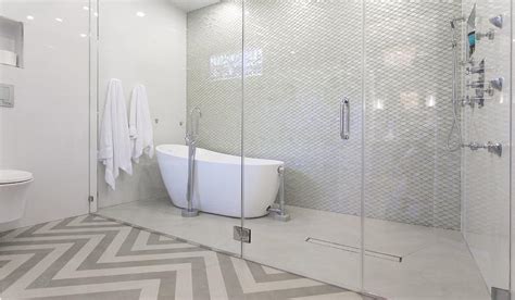 This will definitely give your bathroom a different look. Bathtub in Large Walk In Shower - Transitional - Bathroom