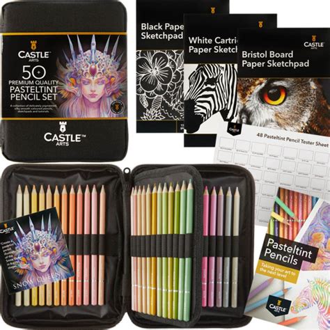 Castle Art Supplies 120 Colored Pencils Set Ubicaciondepersonascdmx