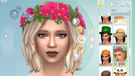 The Sims 4 Cas Hippie Sim Download Youtube