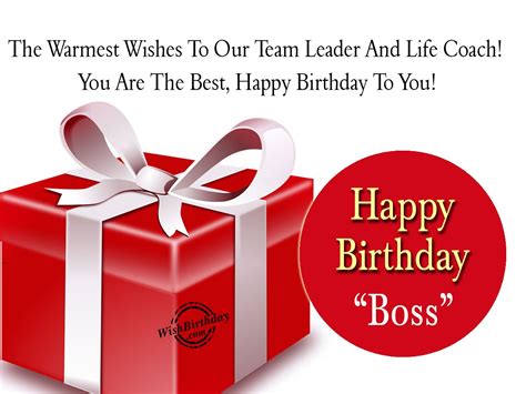 Birthday Wishes For Boss Birthday Images Pictures