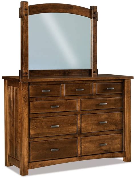 Few furnishings are as intimate or quintessential to the modern bedroom as a stylish step into your private sanctuary and surround yourself with a stunning bureau and other bedroom. Muskegon Bedroom Mirror Dresser - Countryside Amish Furniture