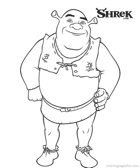 Printable Shrek Coloring Pages Printable Word Searches