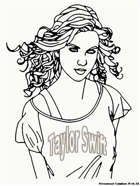 Taylor Name Coloring Sketch Coloring Page
