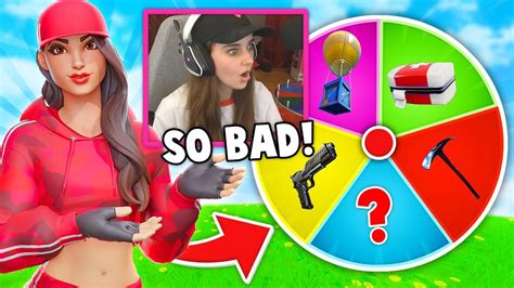 Fortnite Mystery Wheel Of The Worst Challenges Youtube