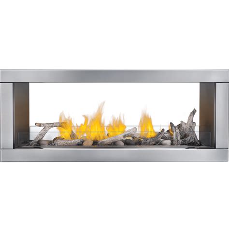 Napoleon Galaxy See Thru Two Sided Outdoor Gas Fireplace Gss48st