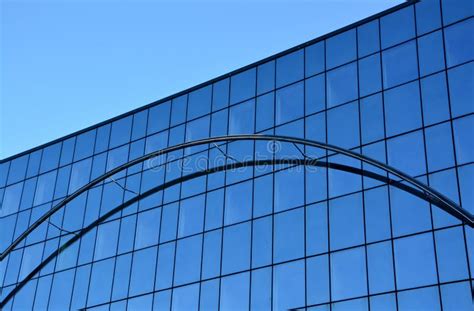 Glass Facade Of Modern Office Building Stock Image Image Of Building