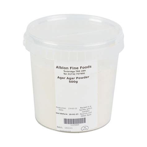 Agar Agar Powder 500g Albion Fine Foods