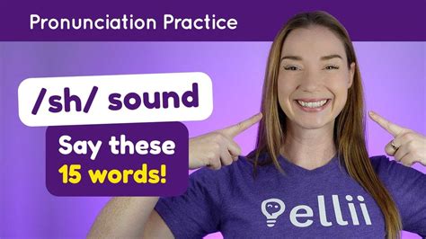 Practicing Sh English Pronunciation Lesson Part 2 Youtube