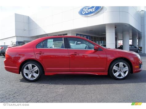 2012 Ford Fusion Red Candy