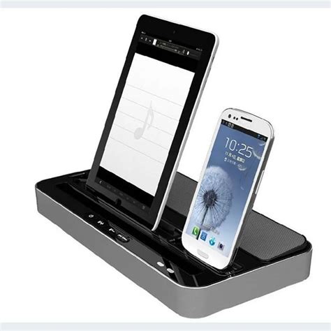 Ipega Charging Docking Station Speaker With Dual Dock Charger For Ipad