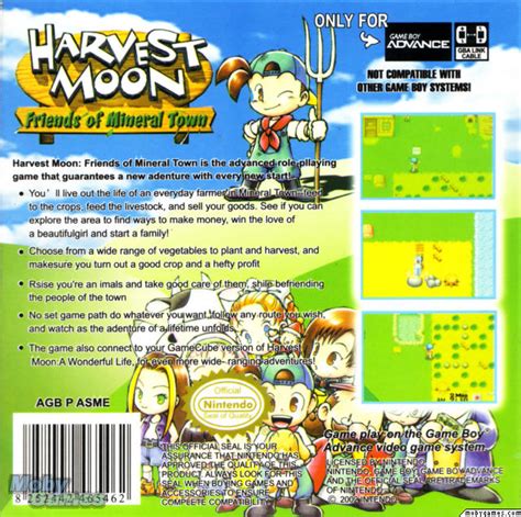 Picture Of Harvest Moon Friends Of Mineral Town