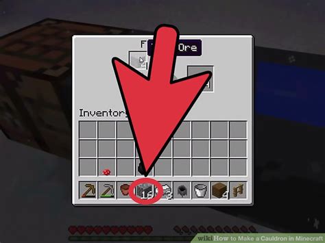 How To Make A Cauldron In Minecraft 13 Steps With Pictures