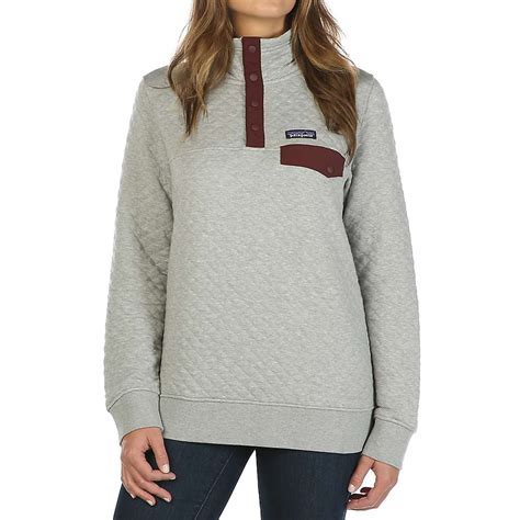 Patagonia Womens Cotton Quilt Snap T Pullover Mountain Steals