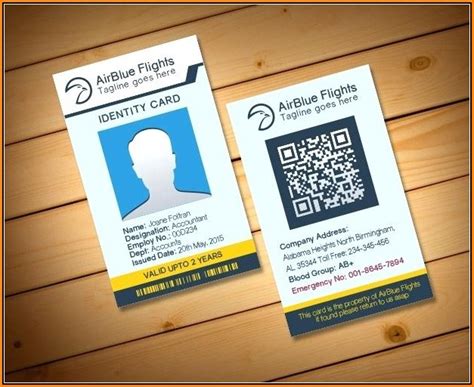 63 Customize Id Card Template For Photoshop Psd File