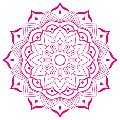 Diseño Decorativo De Mandala De Lujo Png Dibujos Mandalas Borde