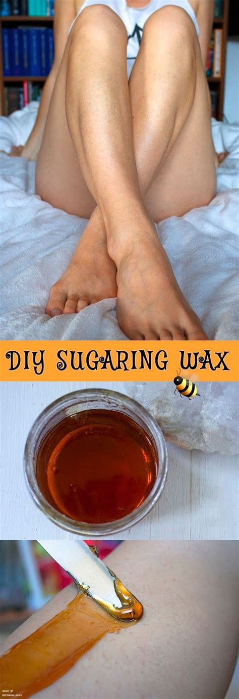 DIY Sugaring Wax How To Use It 2 Ways Sugar Waxing Diy Body Care