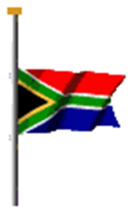 American flag flies at half mast on a cloudy grey day. Free Animated South Africa Flag Gifs - Clipart