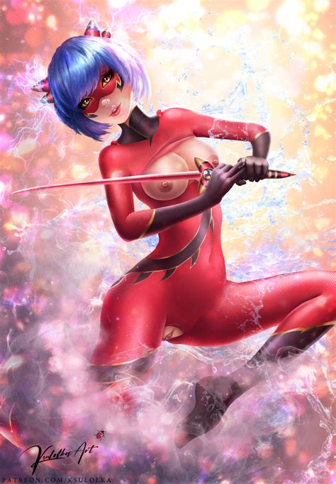 Rule 34 1girls Bodysuit Breasts Color Colored Female Only Kagami