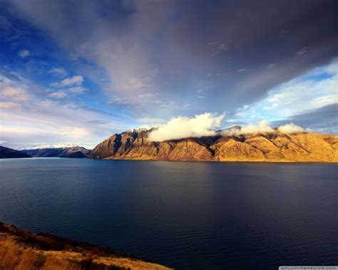Lake Hawea New Zealand Ultra Hd Desktop Background Wallpaper For 4k