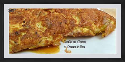 Tortilla Omelette Au Chorizo Et Pommes De Terre Miechambo Cuisine My