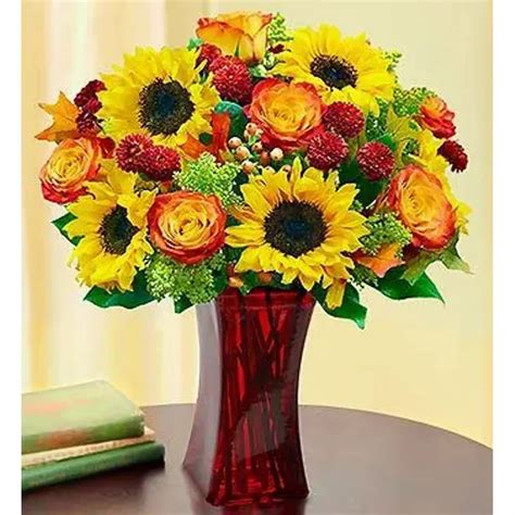 Colorful Sunflower Arrangement Mebane Nc Florist Gallery Florist And