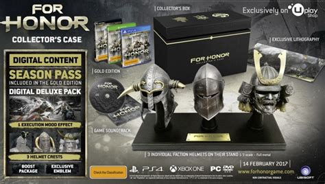 For Honor Collectors Edition Content Revealed Gamespot