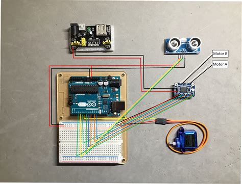 Autobot Using Lego Nxt Motors And Sensor Arduino Project Hub