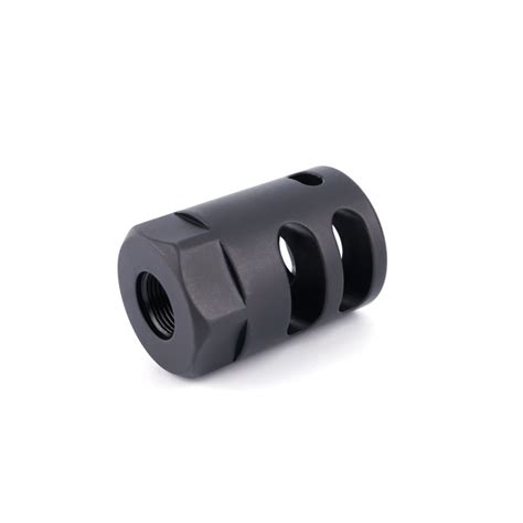 9mm 12 28 Thread Tactical Compensator Muzzle Brake Hunting Steel With