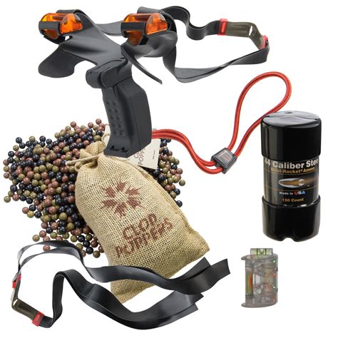 Slingshot Enthusiast Pack With Ammo Bands And More Saunders
