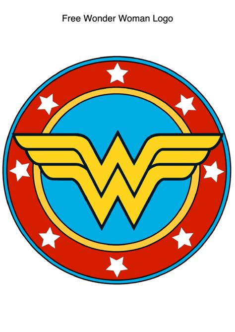 woman logo template printable