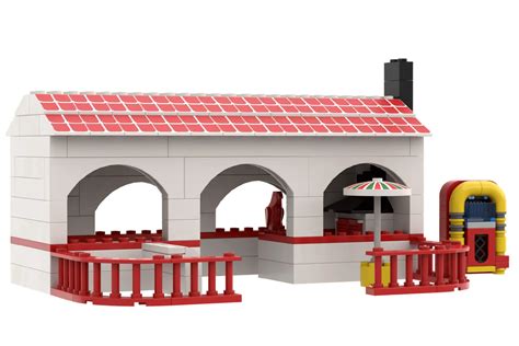 Lego Ideas Papa Brickolini Pizzeria Island 97