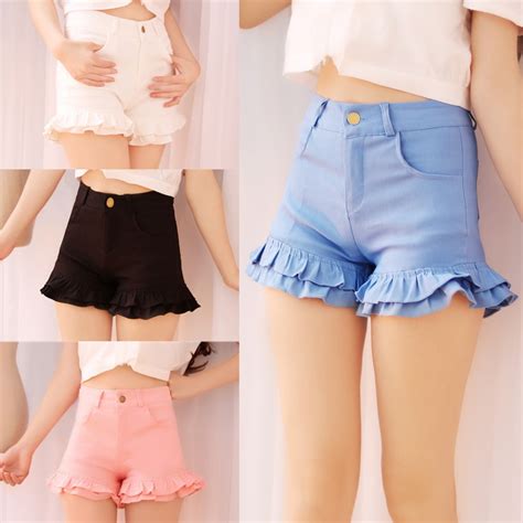 Buy S 2xl Summer Japanese Women Candy Color Shorts