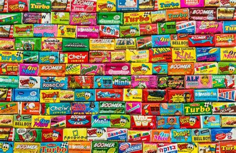 Collection Of Old Chewing Gums Editorial Stock Photo Image 60045023