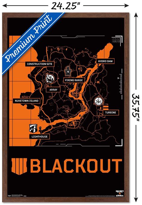 Call Of Duty Black Ops 4 Blackout Map Ebay