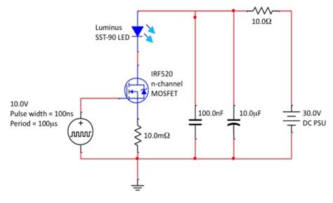 The forward voltage of each led at 700ma is 2 98v dc. High Power pulsed LED driving circuit - Electrical Engineering Stack Exchange