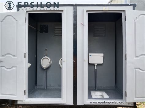 Prefab Readymade Frp Toilet Cabin No Of Compartments Single At Rs