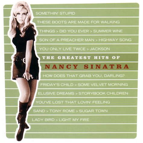 Nancy Sinatra The Greatest Hits Of Nancy Sinatra Cd At Discogs