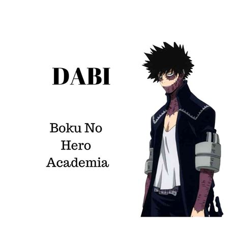Dabi My Hero Academia Anime And Manga Anime India