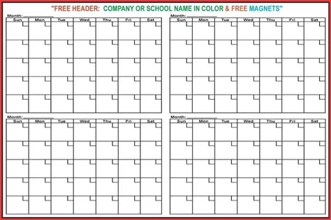 Saturdaygift is a participant in the amazon services llc associates program, an affiliate. 3-Month Planning Calendar Free Template | Example Calendar ...