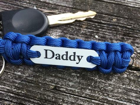 Paracord Keychain For Dad Paracord Keychain Ts For Dad
