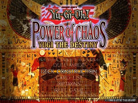 The dawn of a new era (tdoane) is 5 years old. Download Yu-Gi-Oh Power Of Chaos : Yugi The Destiny Pc | Free Download Game Pc and Software