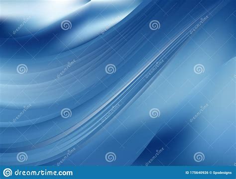 Blue Azure Futuristic Background Vector Illustration Design Stock
