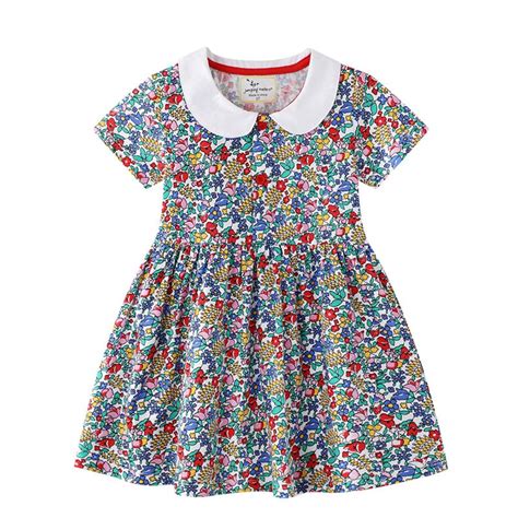 Jumping Meters Top Brand New 2022 Flowers Princess Dress For Summer