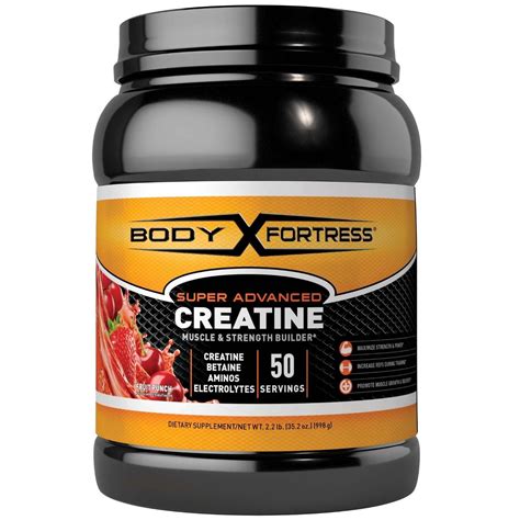 Body Fortress Super Advanced Creatine Fruit Punch 22