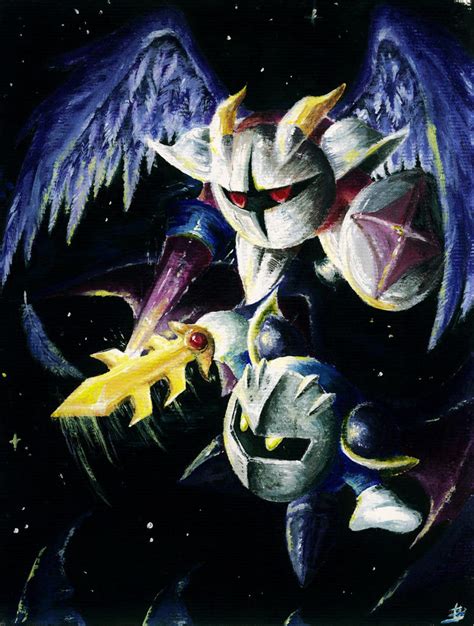 Meta Knight Vs Galacta Knight By Omurizer On Deviantart