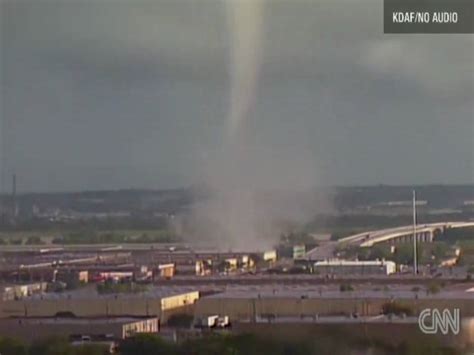 Tornado Touchdown In Dallas Texasaudio Youtube