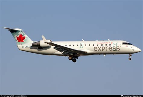 C Gkeu Air Canada Express Bombardier Crj 200lr Cl 600 2b19 Photo By