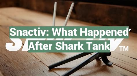 Snactiv What Happened After Shark Tank Sharktankwiki