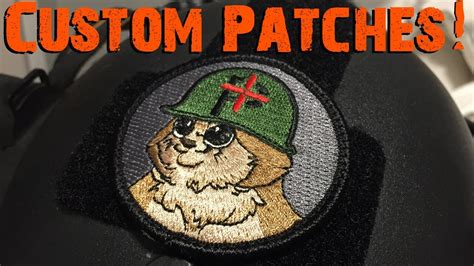 I Made Custom Airsoft Patches Youtube